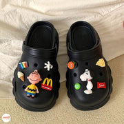 Dép sục độn đế Snoopy