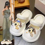 Dép sục hình cún QA