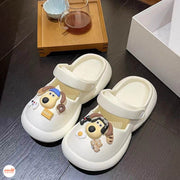 Dép sục hình cún QA