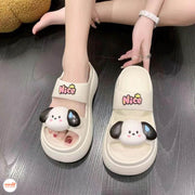 Dép 2 quai ngang con chó