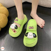 Dép 2 quai ngang con chó