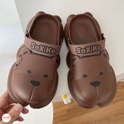 Dép sục gấu chữ StRiVe