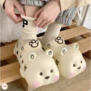 Dép sục gấu má hồng QA