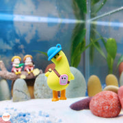 Móc khóa vịt đội mũ