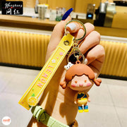 Móc khoá dây Bé gái hai bím