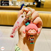 Móc khoá dây Bé gái hai bím