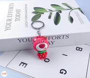 Móc khoá gấu dâu DQ