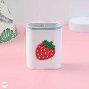 Ống cắm bút 2 ngăn +3 icon TL