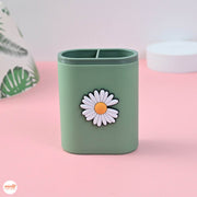 Ống cắm bút 2 ngăn +3 icon TL