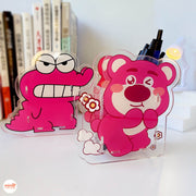 Kệ đựng bút mica gấu dâu