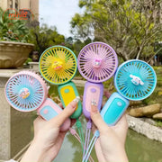 Quạt sạc không tai icon