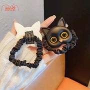 Dây cột tóc mặt mèo