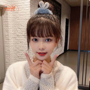 Dây cột tóc lông sừng thú