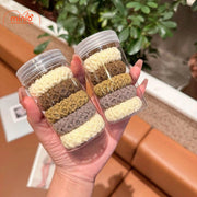 Thun cột tóc lọ 6 chiếc