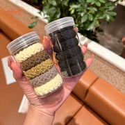 Thun cột tóc lọ 6 chiếc