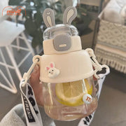 Bình nước nhựa tai thỏ
