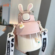 Bình nước nhựa tai thỏ