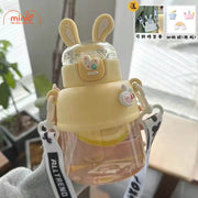 Bình nước nhựa tai thỏ