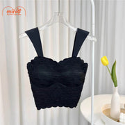 Áo bra ren vân nổi có mút ngực