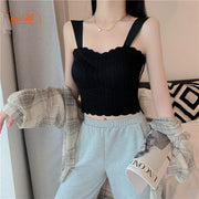 Áo bra ren vân nổi có mút ngực