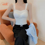 Áo bra ren vân nổi có mút ngực