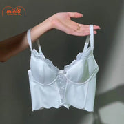 Áo Corset viền ren