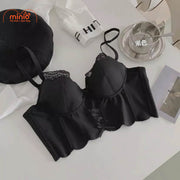 Áo Corset viền ren