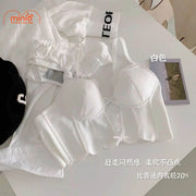 Áo Corset viền ren