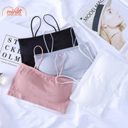 Áo bra cotton thun gân tăm