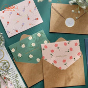 Thiệp giấy kèm bao thư