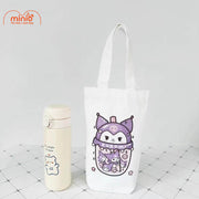 Túi đựng bình nước vải cute