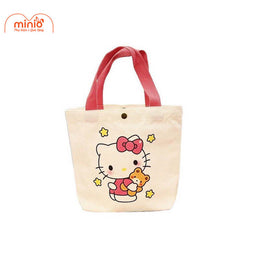 Túi tote xách tay có cúc bấm