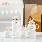 Ly cốc tai thỏ hạt xốp