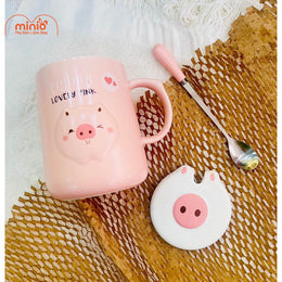 Ly cốc cute pig