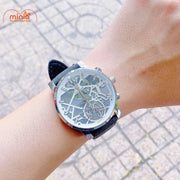 Đồng hồ nam dây da Chaxigo 6707G