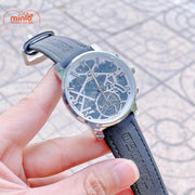 Đồng hồ nam dây da Chaxigo 6707G