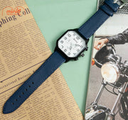 Đồng hồ Qcong mặt vuông dây da