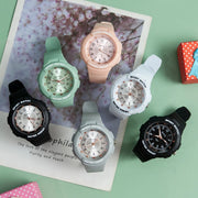 Đồng hồ thể thao Qcong mặt tròn