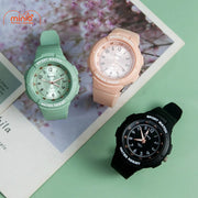 Đồng hồ thể thao Qcong mặt tròn