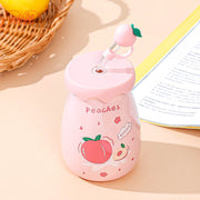 Ly cốc ống hút trái cây