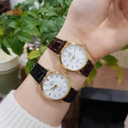 Đồng hồ nữ DA QB dây da