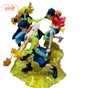 Combo 3 anh em Luffy 18cm