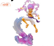 Luffy Gear 5 Nika trắng chiến đấu 22cm