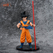 Son Goku cầm gậy