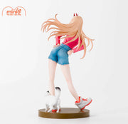 Chainsaw Man Power + mèo