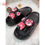 Dép phao gấu dâu super