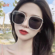 Kính mát vuông gọng kim loại DQ