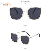 Kính mát vuông gọng kim loại DQ