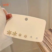 Set bông tai bông tuyết FL