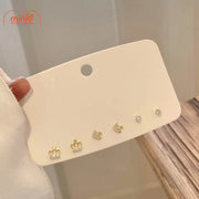 Set bông tai vương miện FL